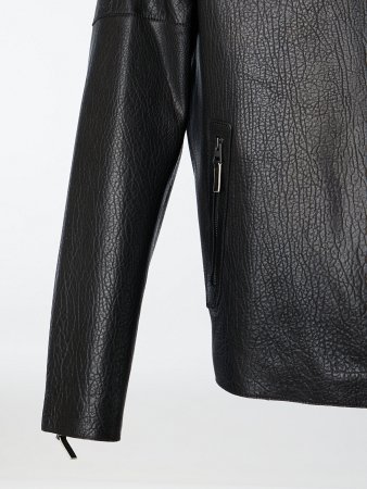 Натуральная кожанная куртка на хлопковом подкладе