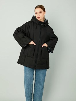 Куртка женская с капюшоном удлинённая