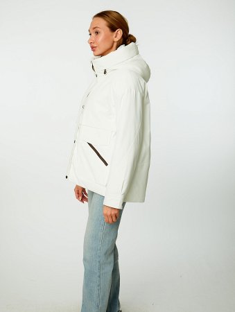 Пуховик женский с капюшоном