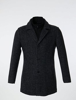 Пальто мужское с манишкой