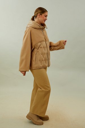Куртка женская комбинированная