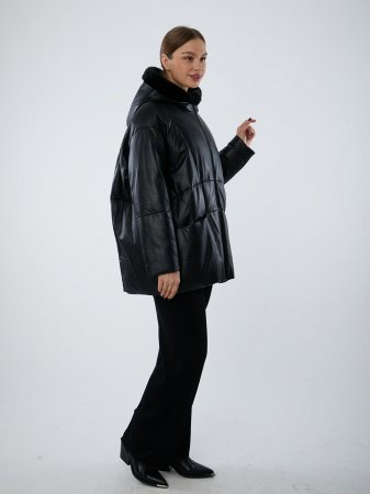 Куртка с капюшоном на пуху