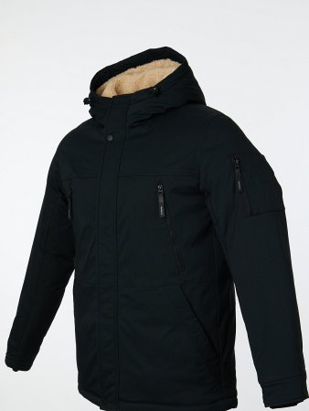 Пуховик мужской с капюшоном