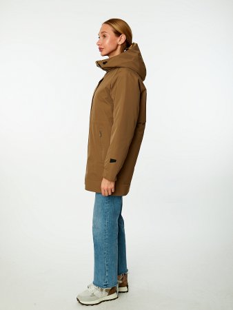 Пуховик женский с капюшоном