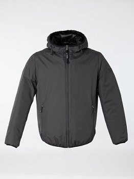 Куртка мужская двусторонняя с капюшоном