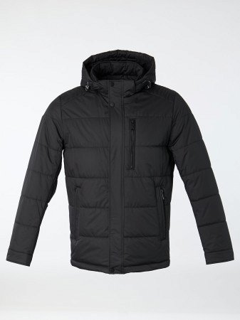Куртка мужская стёганая с капюшоном