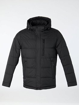 Куртка мужская стёганая с капюшоном