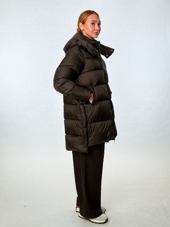 Пуховик с капюшоном