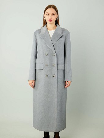 Пальто демисезонное женское с английским воротником