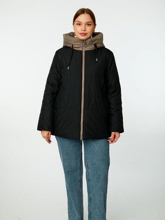 Пуховик стёганый с капюшоном