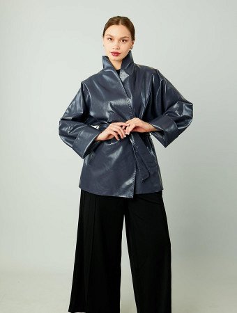 Кимоно из экокожи