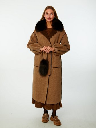 Двустороннее пальто из кашемира