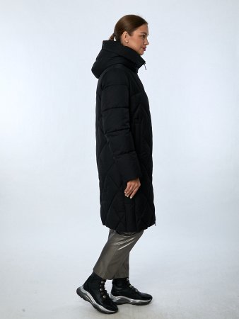 Пуховик женский с капюшоном