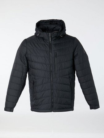 Куртка мужская стёганая с капюшоном