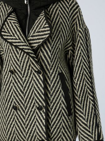 Пальто женское укороченное