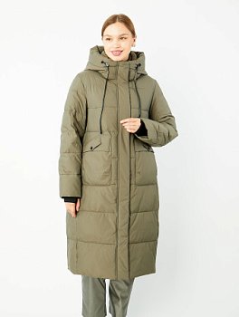 Пуховик женский стёганый