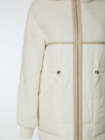 Комбинированная экодубленка с капюшоном