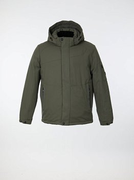 Пуховик мужской с капюшоном