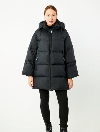 Пуховик со съемным капюшоном