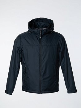 Куртка мужская укороченная с капюшоном