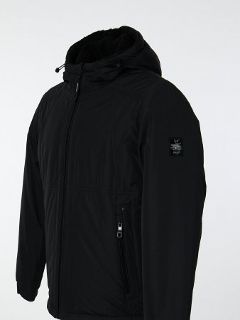 Пуховик мужской с капюшоном