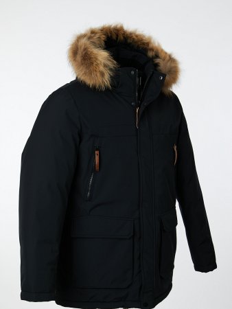 Пуховик мужской с капюшоном