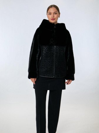 Укороченная двухсторонняя экодубленка