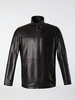 Куртка из натуральной кожи на синтепоне