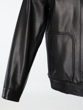 Куртка из натуральной кожи на синтепоне