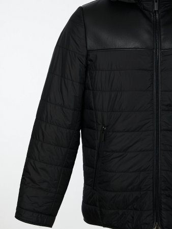 Пуховик мужской с капюшоном