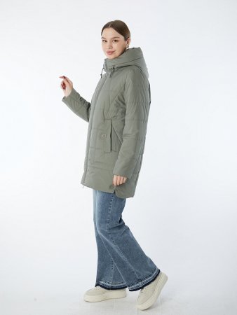 Куртка женская с капюшоном удлинённая