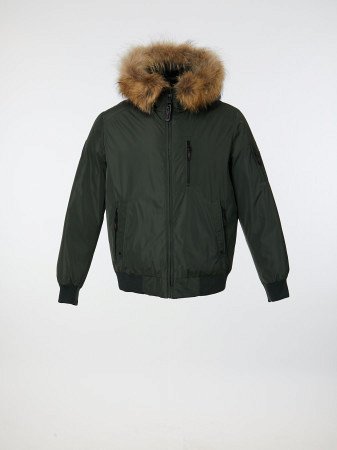 Пуховик мужской укороченный