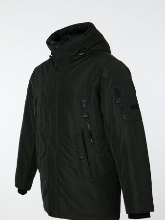 Пуховик с капюшоном