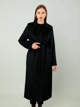 Пальто демисезонное с английским воротником