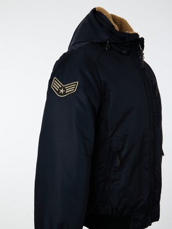 Пуховик мужской укороченный