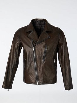 Мужская косуха из натуральной кожи