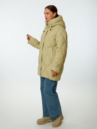 Пуховик женский с капюшоном 