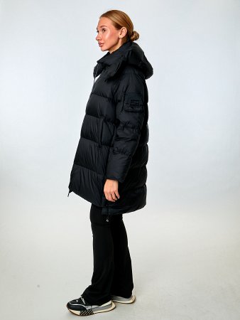 Пуховик с капюшоном