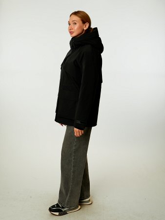 Пуховик женский с капюшоном