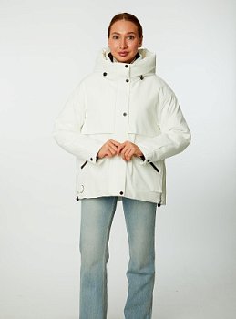 Пуховик женский с капюшоном