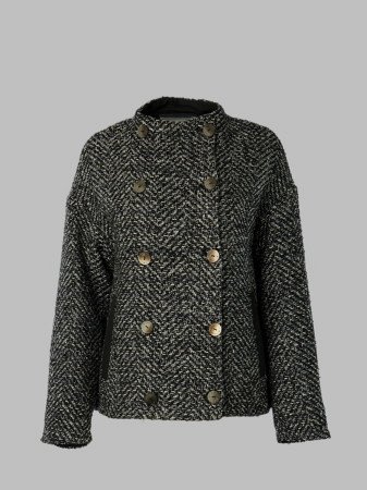 Пальто женское укороченное