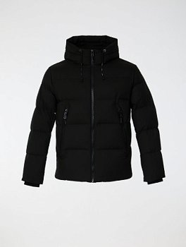 Пуховик мужской с капюшоном на пуху