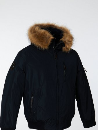 Пуховик мужской укороченный