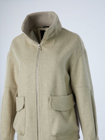 Драповая куртка на подкладе