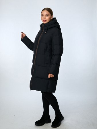 Пуховик женский с капюшоном 