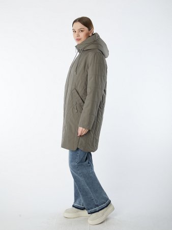 Полупальто женское с капюшоном