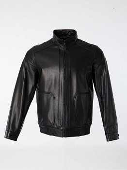 Куртка из натуральной кожи на синтепоне