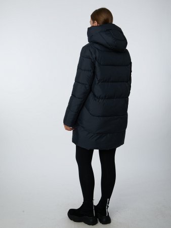 Пуховик женский с капюшоном