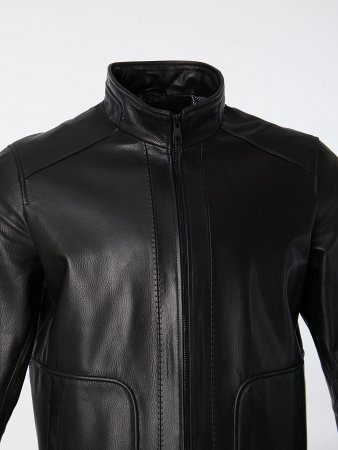 Куртка из натуральной кожи на синтепоне