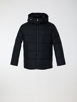 Пуховик стёганый с капюшоном